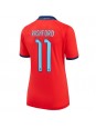 Ženski Nogometna dresi replika Anglija Marcus Rashford #11 Gostujoči SP 2022 Kratek rokav